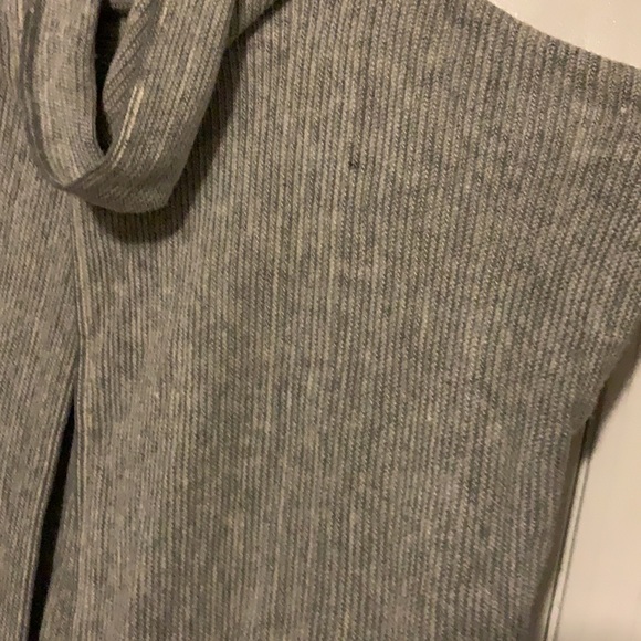 Knit Cowl Pullover Sweater w/ Fringe AS IS - Picture 4 of 9